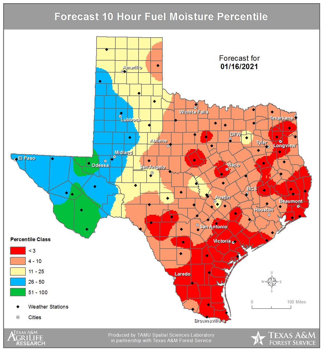 TWC | Texas Fire Danger (TFD)