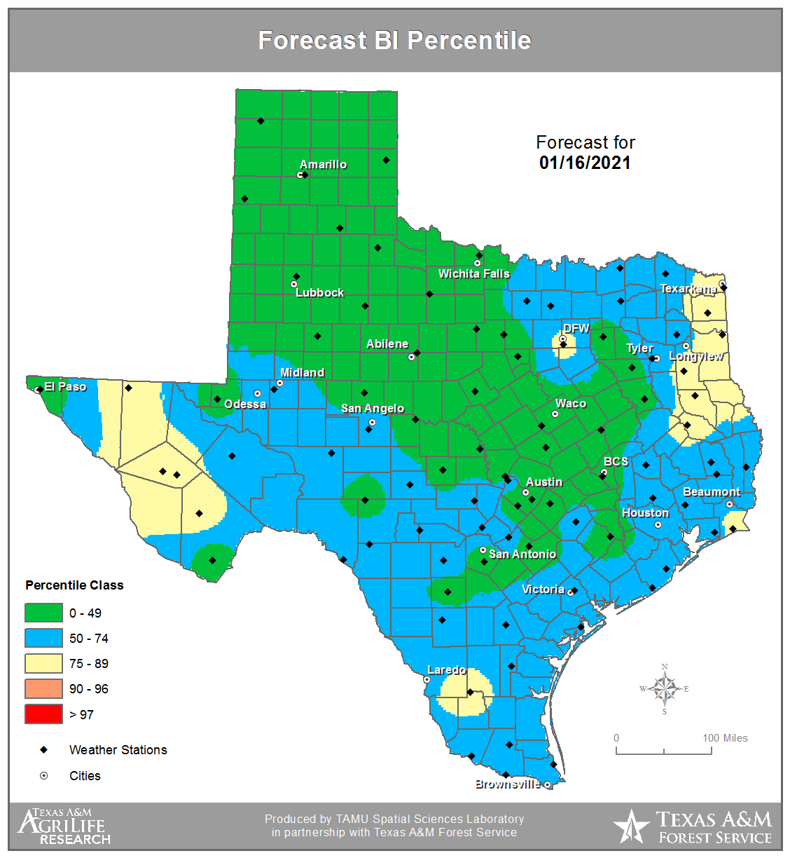 TWC | Texas Fire Danger (TFD)