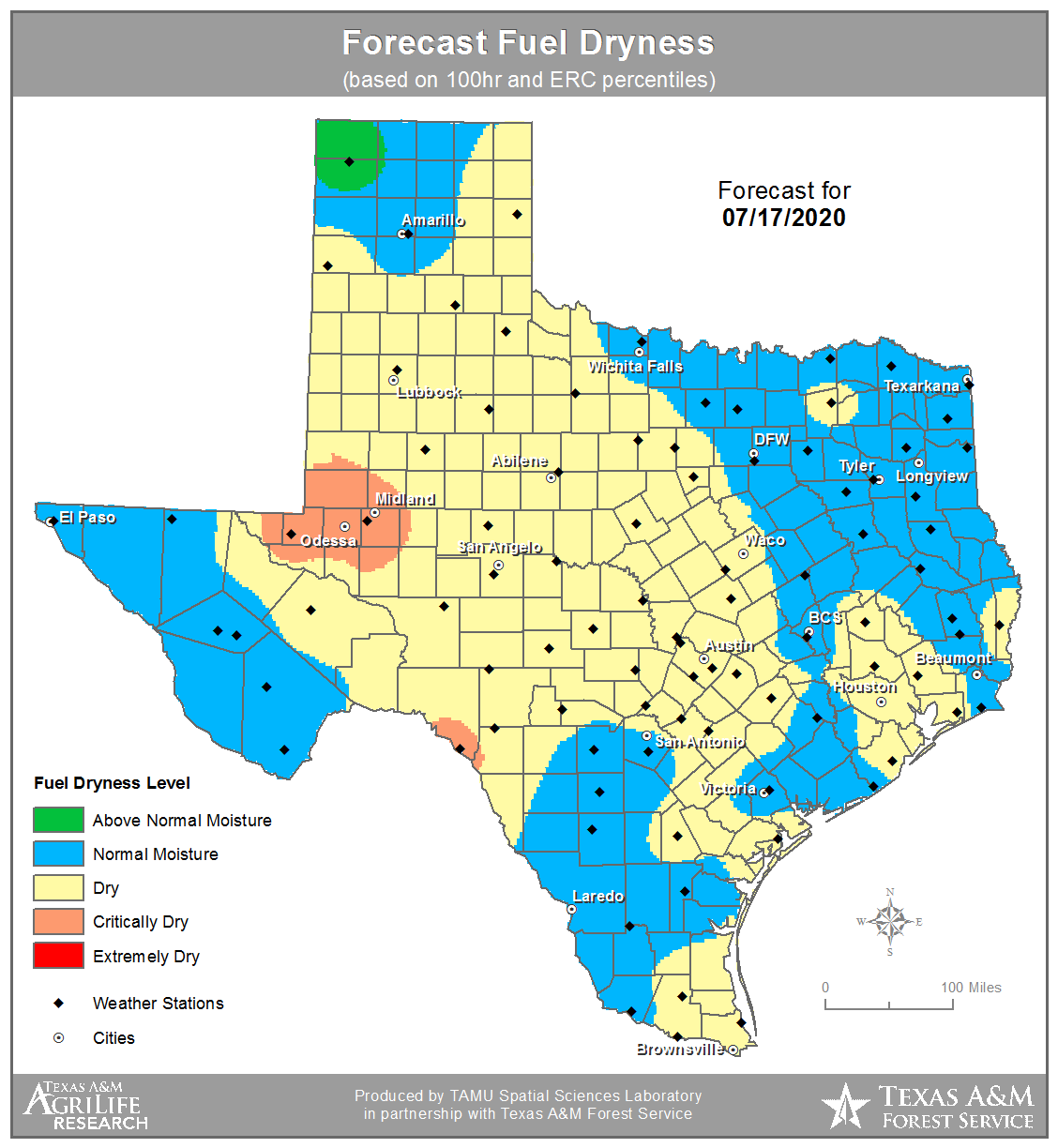 TWC | Texas Fire Danger (TFD)