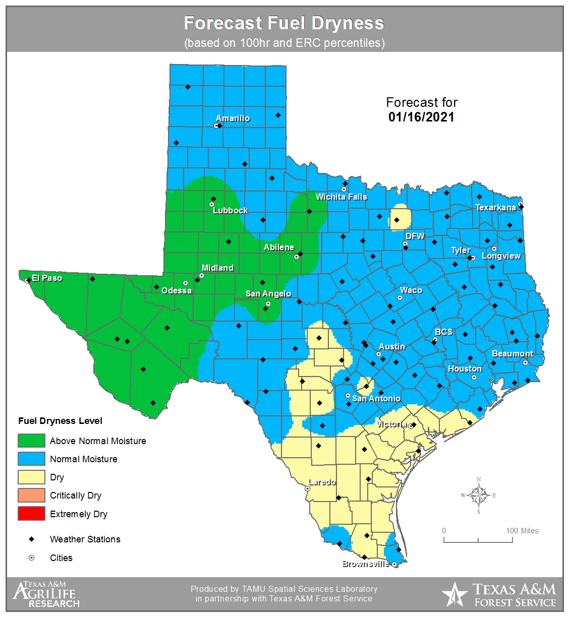 TWC | Texas Fire Danger (TFD)