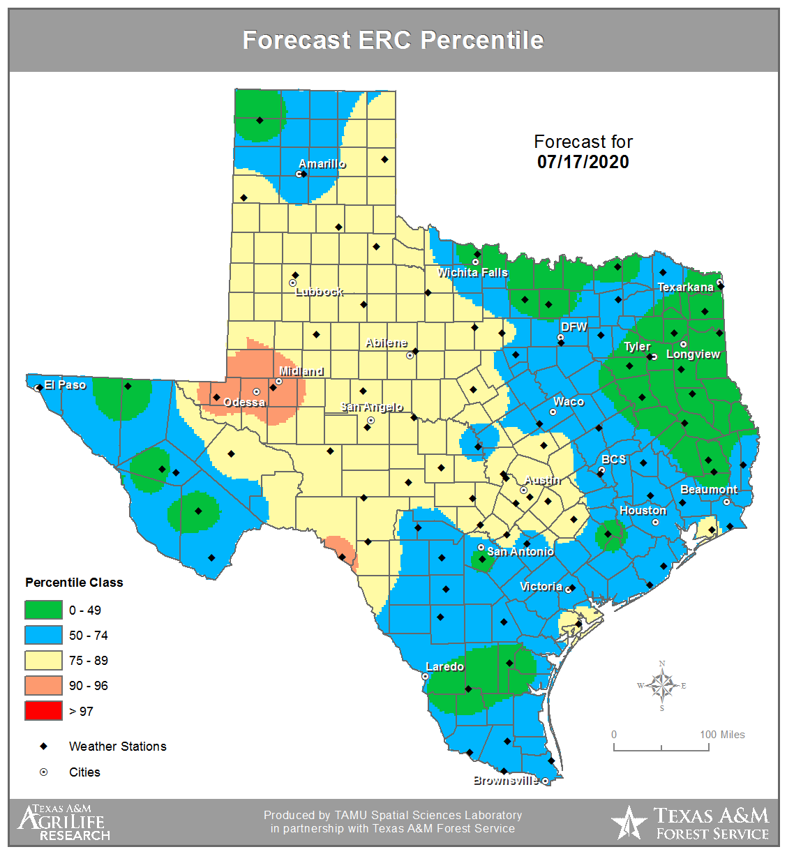 TWC | Texas Fire Danger (TFD)