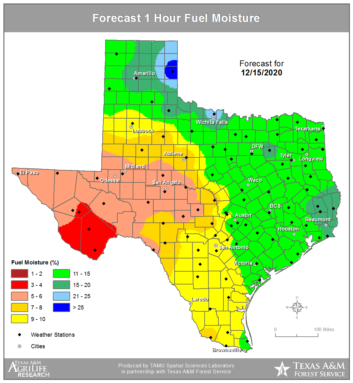 TWC | Texas Fire Danger (TFD)